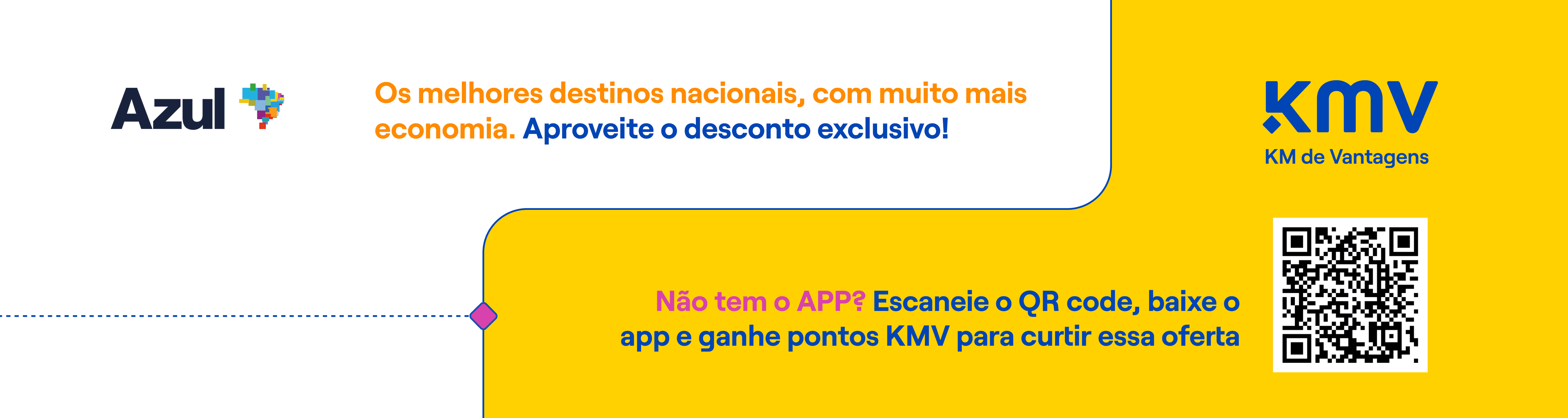 Troque seus pontos KMV por milhas Azul!